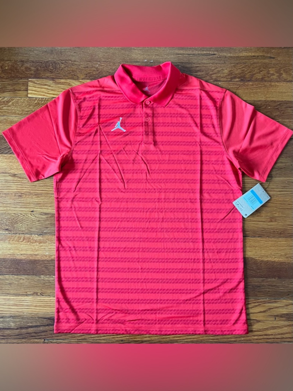 Nike Jordan Dri-FIT Polo Jumpman Victory Striped Sz M&L